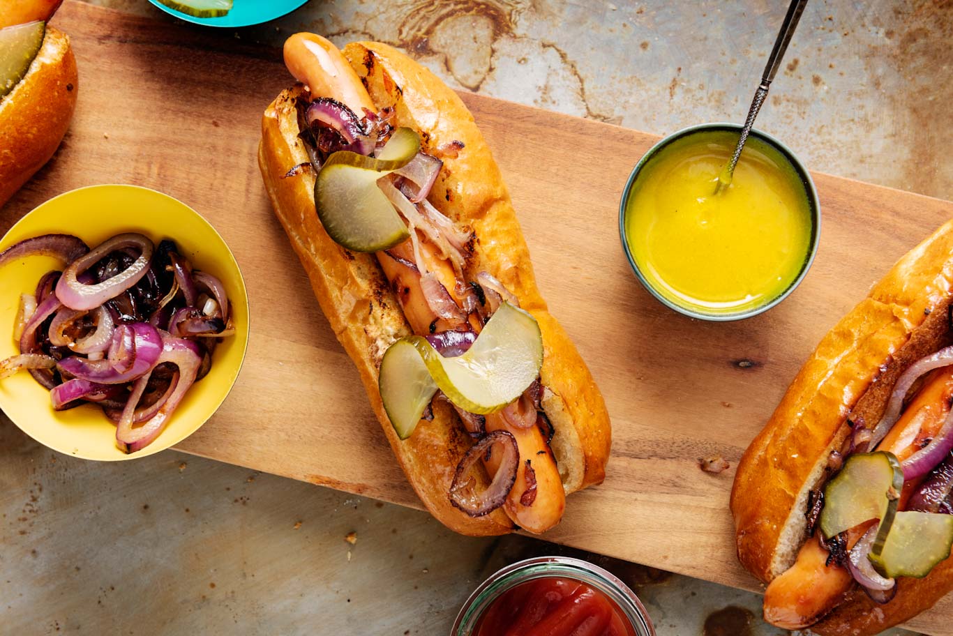 learn how to make hot dogs